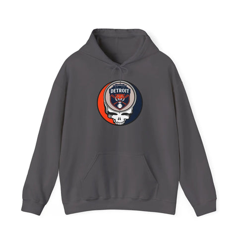 Grateful Dead - Detroit Tigers Grateful Dead Unisex Heavy Blend Hoodie - Hooded Sweatshirt - StealieShop